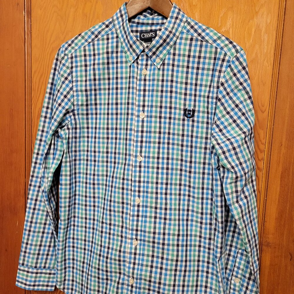 Chaps Ralph Lauren Boys' Button Down Shirt (XL boy similar to a XS/S Men)